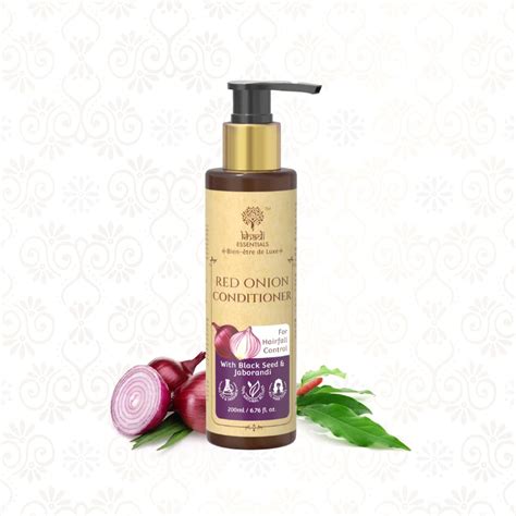 Buy Khadi Essentials Red Onion Hair Conditioner - Hair Fall Control ...