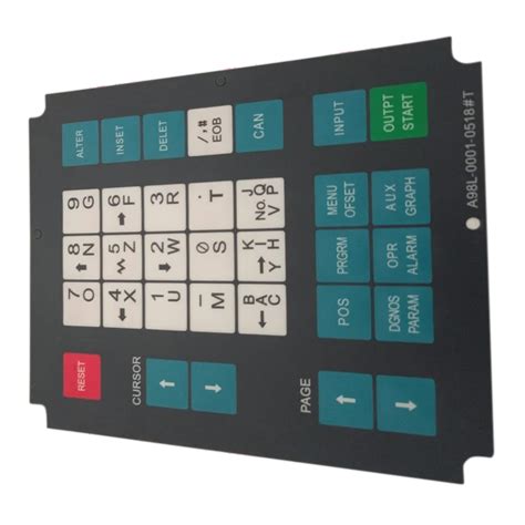 Amazon.in: Buy Meckparts A98L-0001-0518 Keysheet Membrane Keypad ...