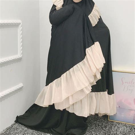 Muslim Kids Girls Prayer Hijab Sets Dress Abaya India | Ubuy
