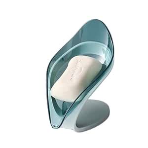 Tornaddo New Leaf Drainage Soap Stand Holder Plastic Soap Dishes Self ...