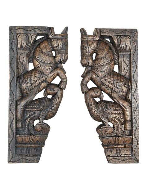 Wooden Wall Corbals (Brackets) – Sengottuvel Wood Carvings