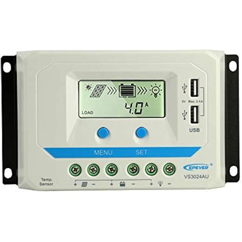 EPEVER 30A Solar Charge Controller 12V 24V, PWM India | Ubuy