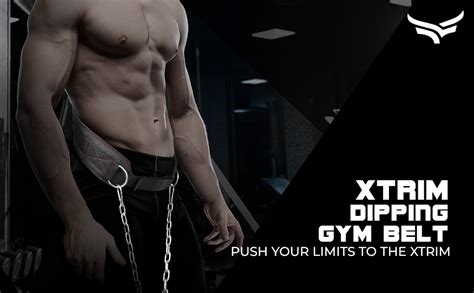 Buy XTRIM Unisex Dipping Belt with Adjustable 36-inch Heavy-duty Steel ...