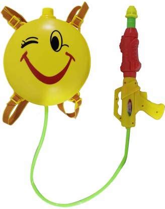 EKAN Lovely Faces Smiley Cute Emoji Holi pichkari Water Gun With Back ...