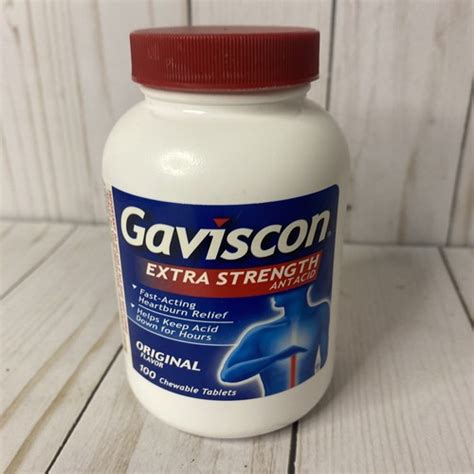 Gaviscon Extra Strength Antacid Original Flavor 100 India | Ubuy