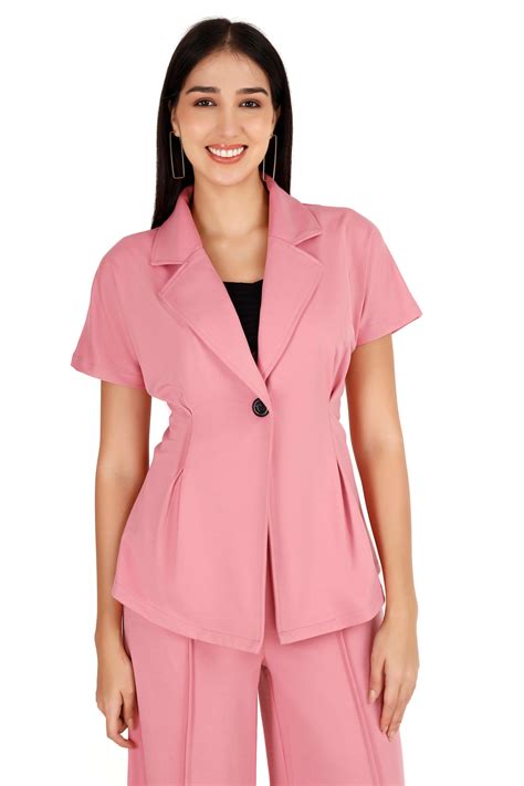 Meeting Ready Pink Co-ord Set – Misverse