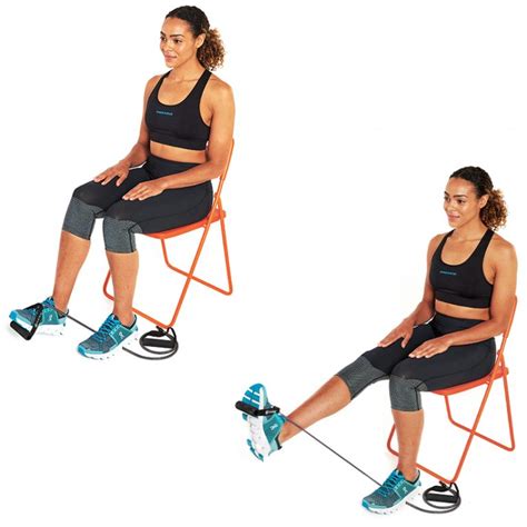 Image result for Using Bands for Leg Extensions