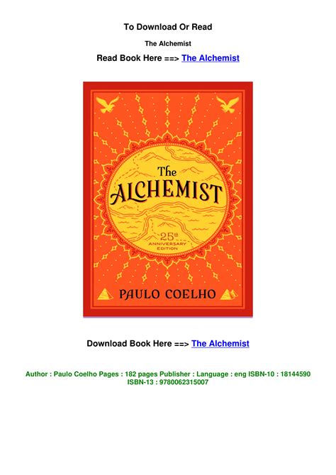 EPUB download The Alchemist BY Paulo Coelho.pdf | DocDroid