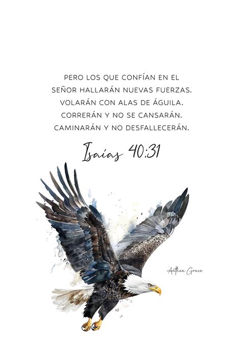 Isaias 40:31 bible verse watercolour art | Isaías 40 31, Frases de la ...