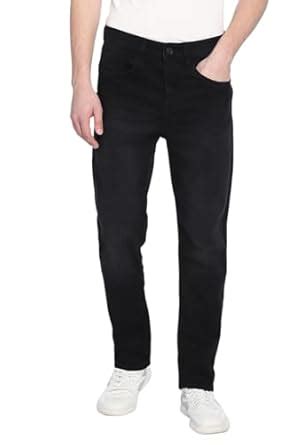 Buy Dennis Lingo Men Black Mid Rise Straight Fit Jeans (DLMJNW23205_BK ...
