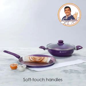 Buy Wonderchef Orchid Non-Stick Induction Base WD Cookware Set of 2 ...