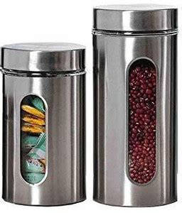 Femora Glass Grocery Container - 800 ml, 550 ml Price in India - Buy ...