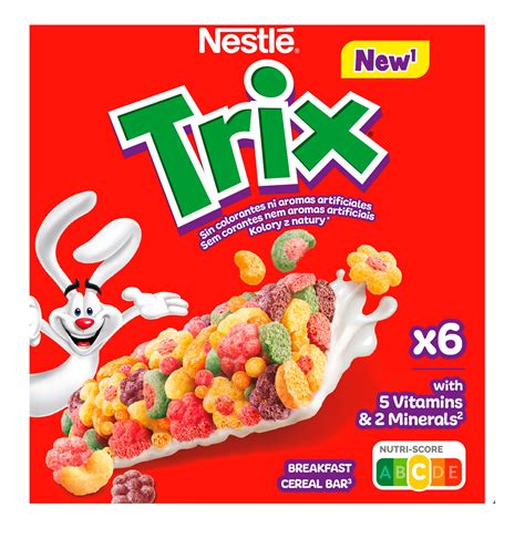 Trix Cereal Bars 6 Bars 102g | Kids Cereals | Trix - The Yum Family Shop
