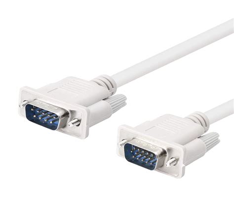 Buy YACSEJAO DB9 to VGA Male to Male Cable 1.35M4.4ft DB9 9 Pin Male to ...