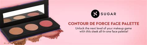 Buy SUGAR Cosmetics Contour De Force Face Palette for Makeup | Includes ...