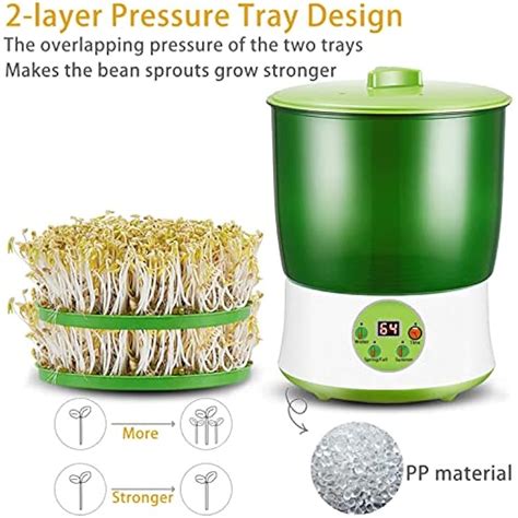 OYSIR Bean Sprouts Machine, Seed Sprouter Kits, LED India | Ubuy