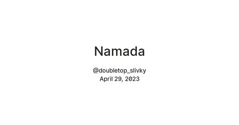 Namada — Teletype