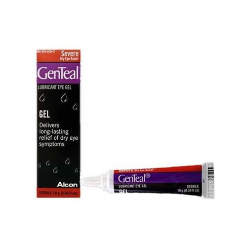 Genteal Severe Dry Eye Ophthalmic Gel 1 Tubes 10g