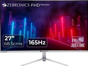 ZEBRONICS 68.58 cm (27 inch) Full HD VA Panel Wall Mountable Gaming ...