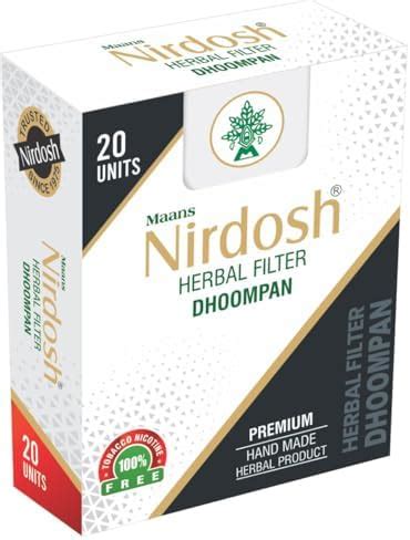 Buy Nirdosh Herbal premium Smoke | 100% Natural Tobacco-Free ...