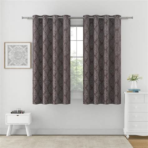 Buy SWAYAM Jacquard Blackout Window Curtain from Swayam at just INR 1599.0