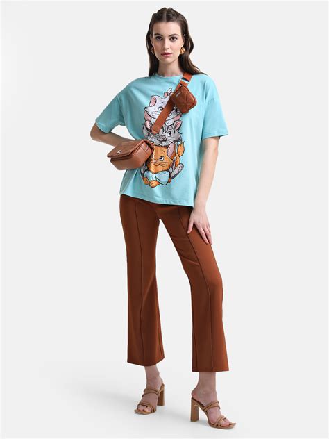 Aristocats Printed Graphic Long T-Shirt – KAZO