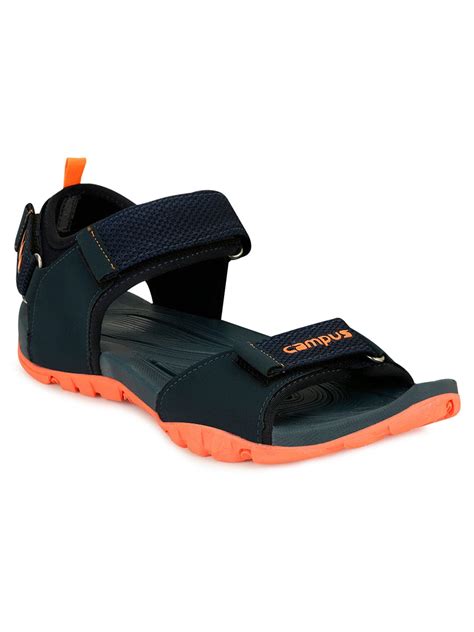 Buy Sandals For Men: Quick-2-3K-570Anavy-F-Org599 | Campus Shoes