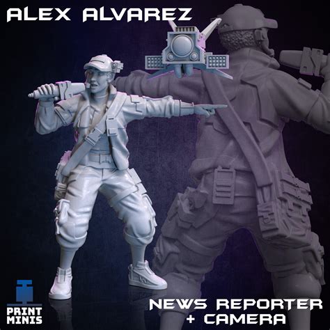 RAID IN ZADORN ALEX ALVAREZ NEWS REPORTER - Wargame Exclusive