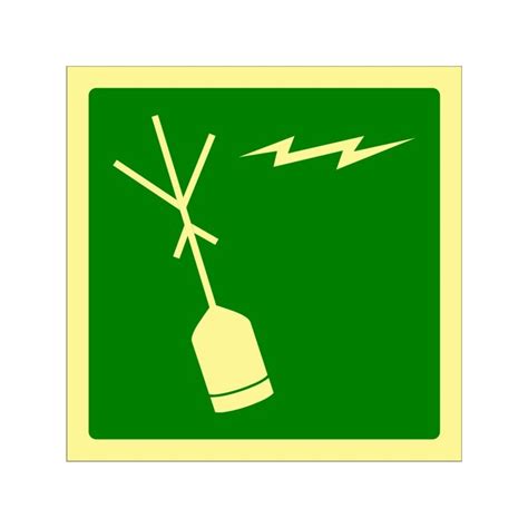 .Señalización IMO--Vinilo ó PVC--RADIOBALIZA--15x15cm | Naval Chicolino