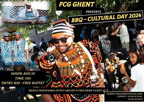 Friendship club Ghent (FCG) BBQ - Cultural Day 2024, Muilaardstraat 85 ...