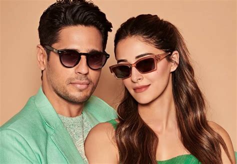 Ananya Panday and Sidharth Malhotra for Scott Eyewear | Campaign India