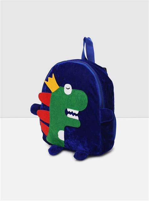 Buy Boys Applique Detail Zip Closure Backpack Online at just Rs. 799.0 ...