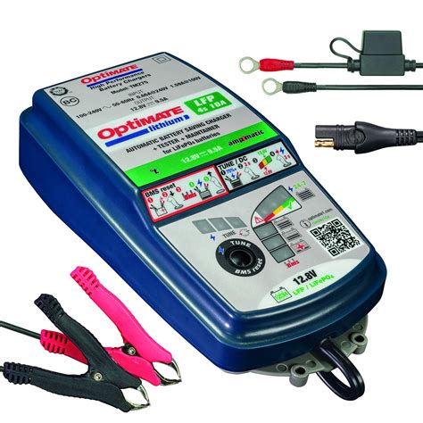 Tecmate Optimate Lithium 4s 10A, TM-275v2, 10-Step 12.8V 10A Sealed ...