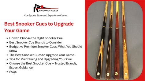 Best Snooker Cues to Upgrade Your Game – Top Picks & Buying Guide ...