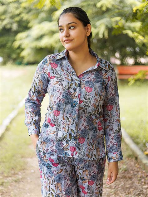 Grey linen co-ord set