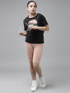 Flipkart.com | UTH by Roadster Girls Typography, Printed Pure Cotton ...