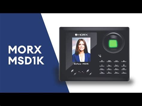 MORX Time Attandnace System - MORX BIOTIME MR110 Trader - Wholesaler ...