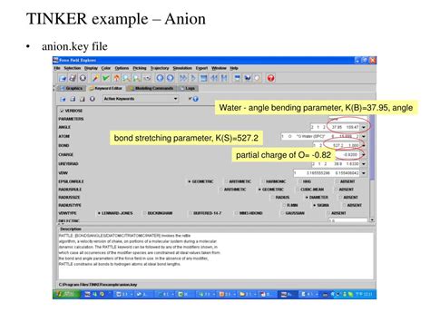 Image result for Tinker Molecular Dynamics Tutorial