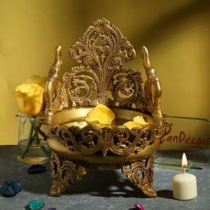Buy Ethnic Brass Urli, Decorative Brass Urli Online at Best Prices