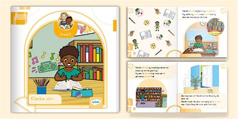 Graad 2 Klanke skr- e-boek (teacher made) - Twinkl