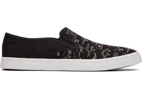 Cheap Toms Slip Ons Store - Baja Slip On Mens Black