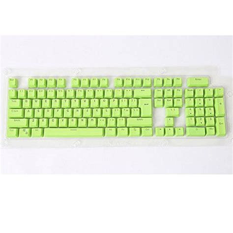 Buy Yeshi Double PBT Spacebar 104 Keycap Backlight for Cherry MX ...