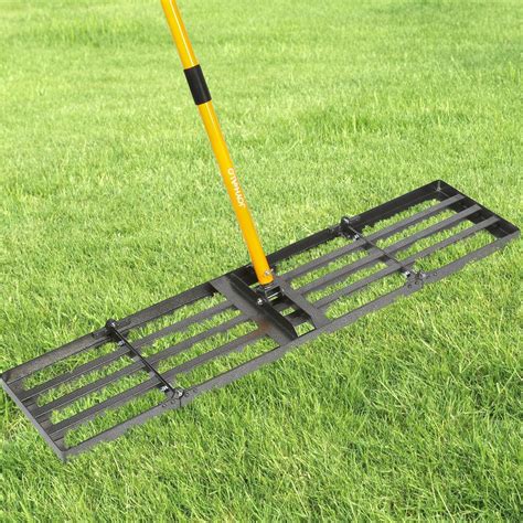 Amazon.com : Joyhalo Lawn Leveling Rake, 36 Inch Yard Lawn Leveling for ...
