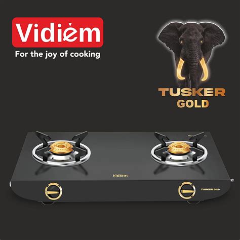 Buy Vidiem Tusker Gold 2Burner SS Gas Stove Best Price Online at Vidiem ...
