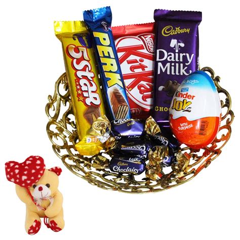 SFU E Com Tasty Chocolates with Kinder Joy Gift Hamper | Valentine ...