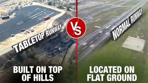 Tabletop runways: Landing on the edge - sudden 100° tilt and dive
