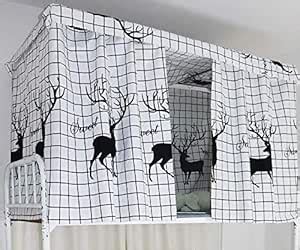 Bed Canopies Bunk Bed Curtains Single Sleeper Curtain Bedding Tent ...