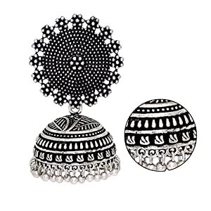 Buy Preyans from jaipur mart women's traditional silver plated oxidised ...