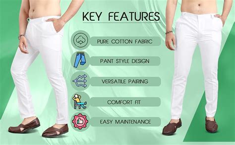 Buy Trustous MEN'S WHITE PURE COTTON PANT STYLE PYJAMA| PYJAMA/PAJAMA ...