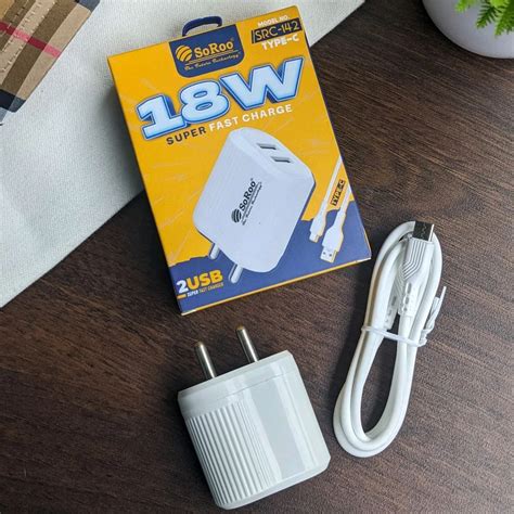 Original SoRoo 18 W Quick Charge 3.4 A Wall Charger for Mobile with ...